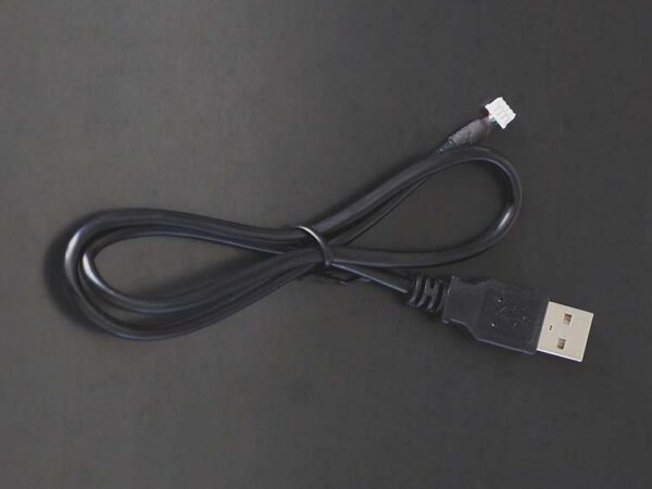 USB-Kabel in Schwarz als Zubehör für BALTECH RFID Leser